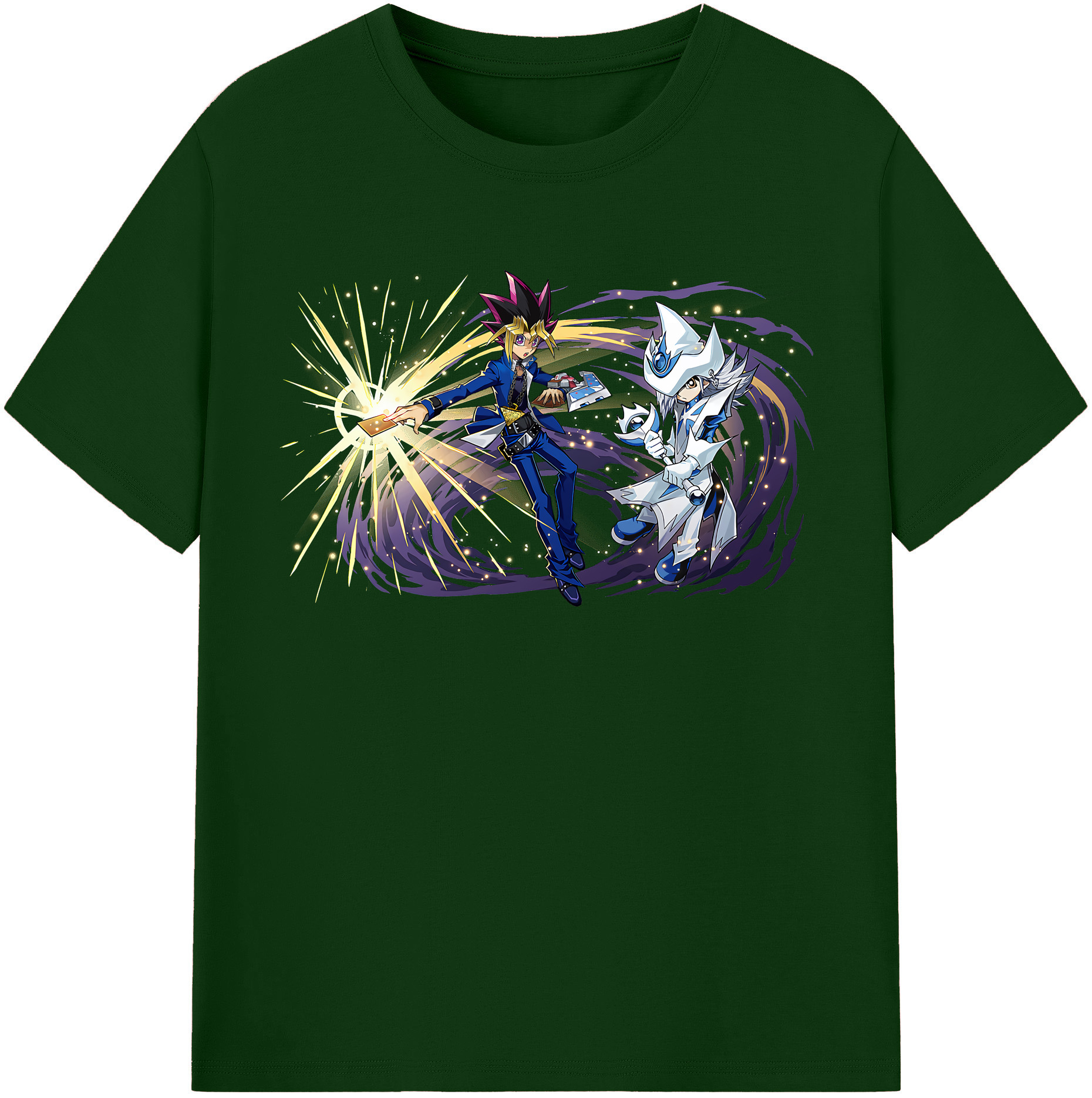 （画像用） 遊☆戯☆王 Yu-Gi-Oh! 綿100％半袖Tシャツ（フロントプリント）